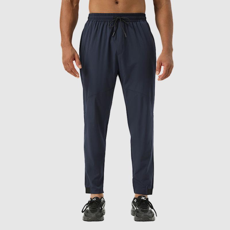 

Мужские быстросохнущие зауженные фитнес-брюки - Эластичные брюки на четыре сезона для бега и аэробики 2XL