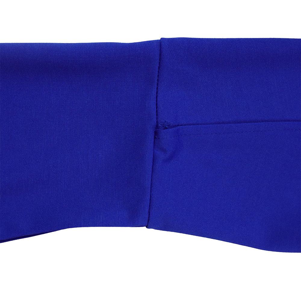 Velká velikost Ženy Jaro Podzim Rozparek Dlouhé rukávy Šaty s výstřihem do V Dámská móda Jednodílné šaty s pouzdrem