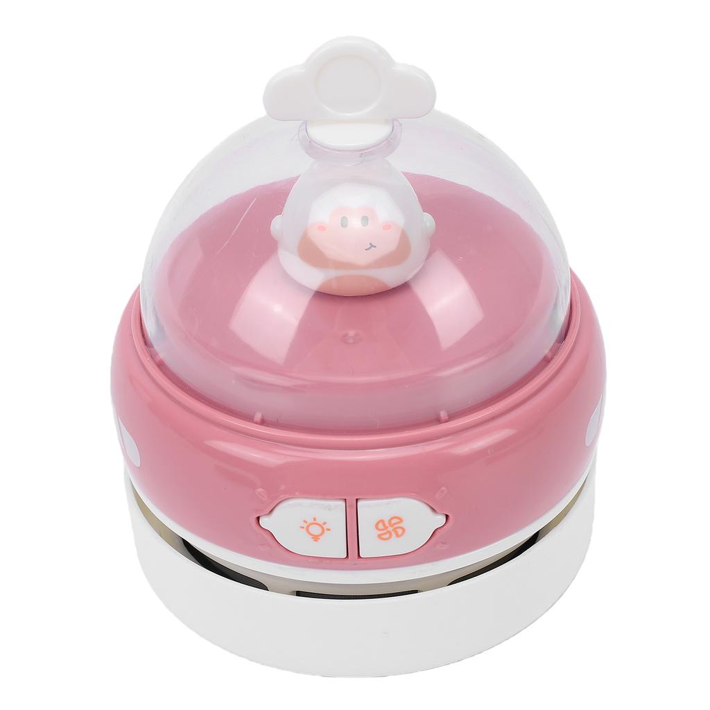 Desktop Vacuum Cleaner Night Light Function Detachable Portable Cartoon Table Dust Vacuum Cleaner