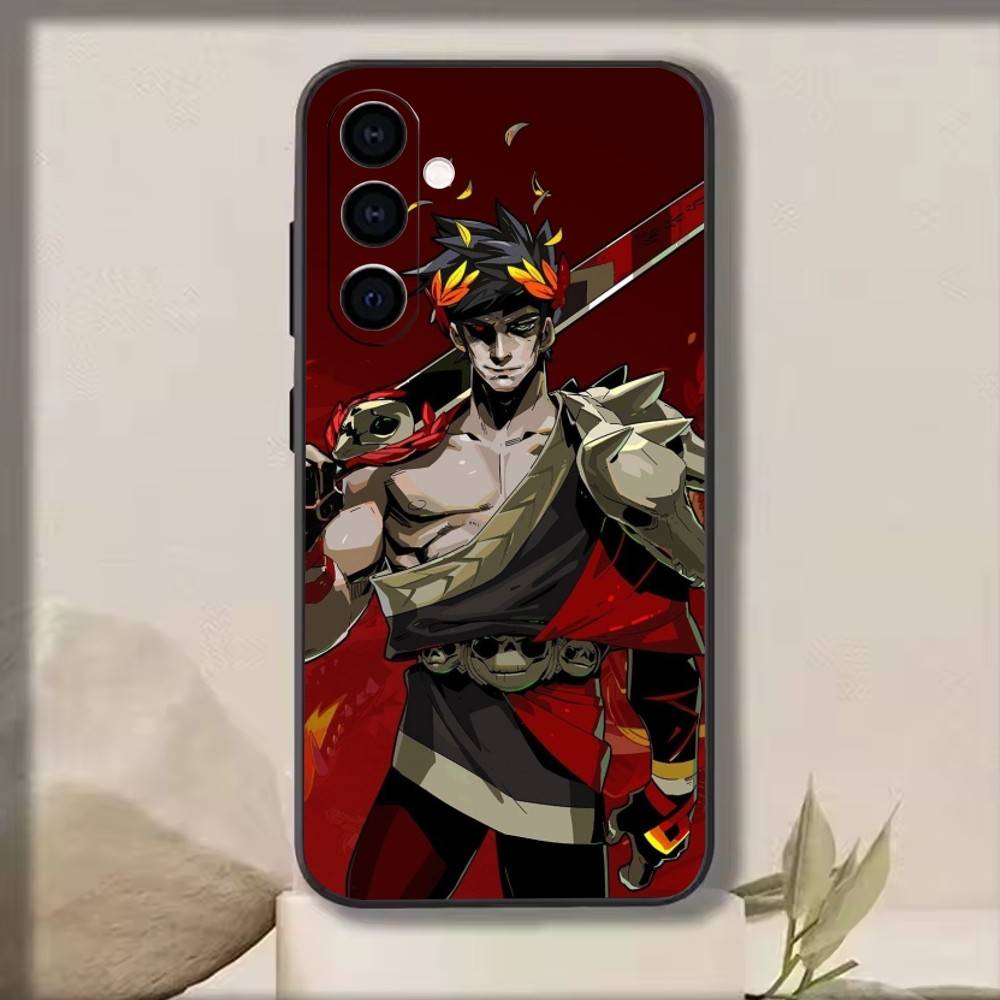 Hades Phone Case For Samsung Galaxy A73,A72,A71,A70,A53,A52,A51,Soft Silicone Black Cover