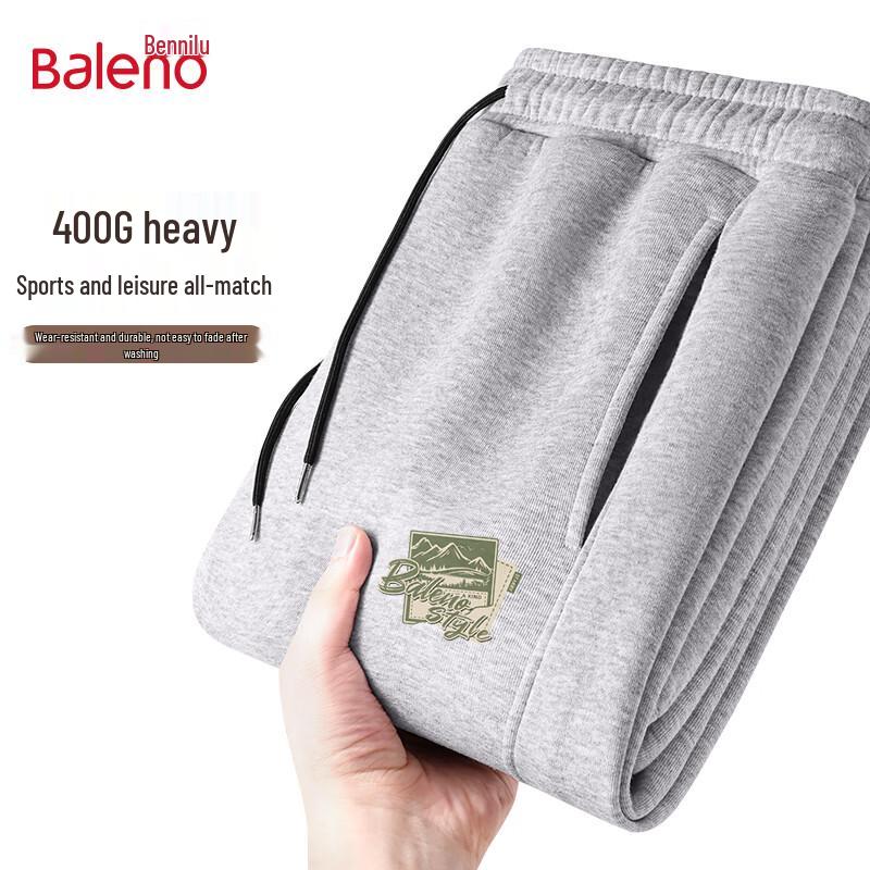 

Мужские спортивные брюки-джоггеры Baleno 2025 Осень/Зима с флисовой подкладкой L