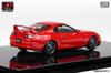 Model LCD Skala Toyota Supra A80 Czerwony Model Wykończony LCD43009RE 1/43