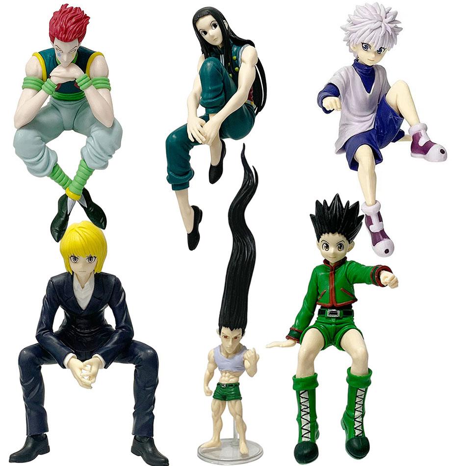 Hunter X Hunter Anime Figure Phantom Troupe Hisoka Action Figure Noodle Stopper Room Decoration Noodle Stopper Pvc Model To