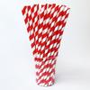 Individually Wrapped Biodegradable Striped Paper Straws