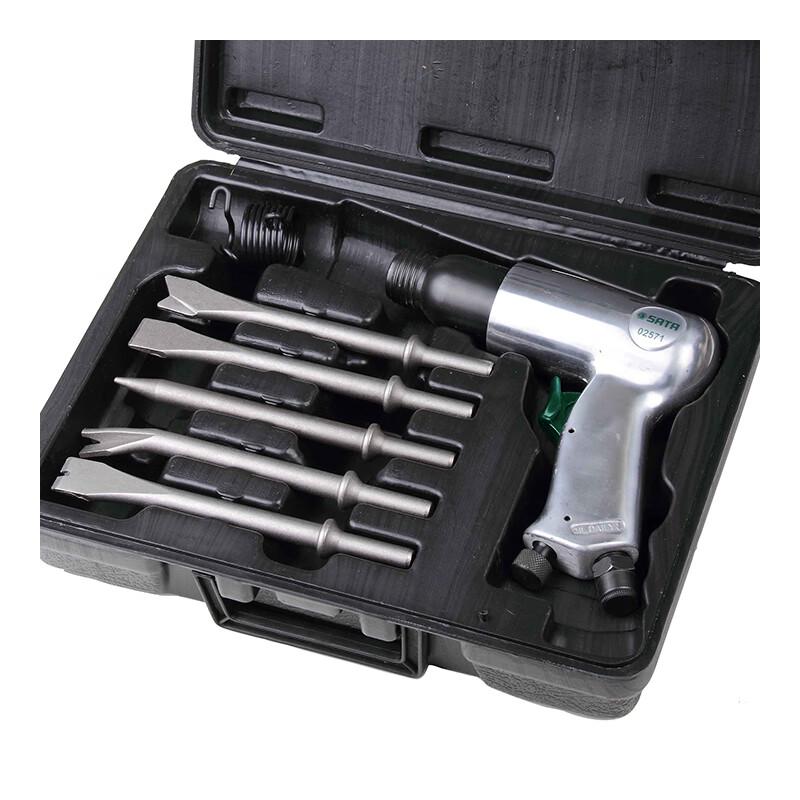 SATA 02571 Air Chisel Kit CN plug (adapter included)