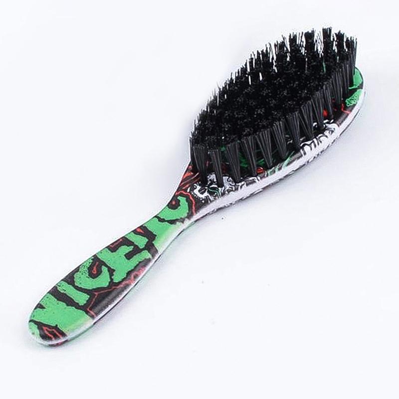 Double-Sided Professional Barber Neck Brush Comb Shaving Beard Salon Carving Duster Cleaning Brush Hair Cutting Comb