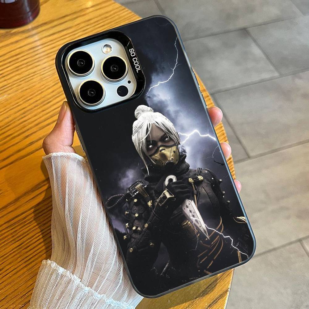 Game A-Apex L-Legends Ptinted  Phone Case For iPhone 16 17 15 14 12 13 Pro Max Black Color Shockproof Cover