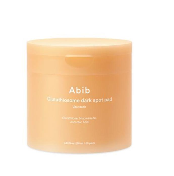 

ABIB Осветляющие пэды с глутатионом Vita Touch 60 шт. – Выравнивание тона и уход за пигментными пятнами 60pcs