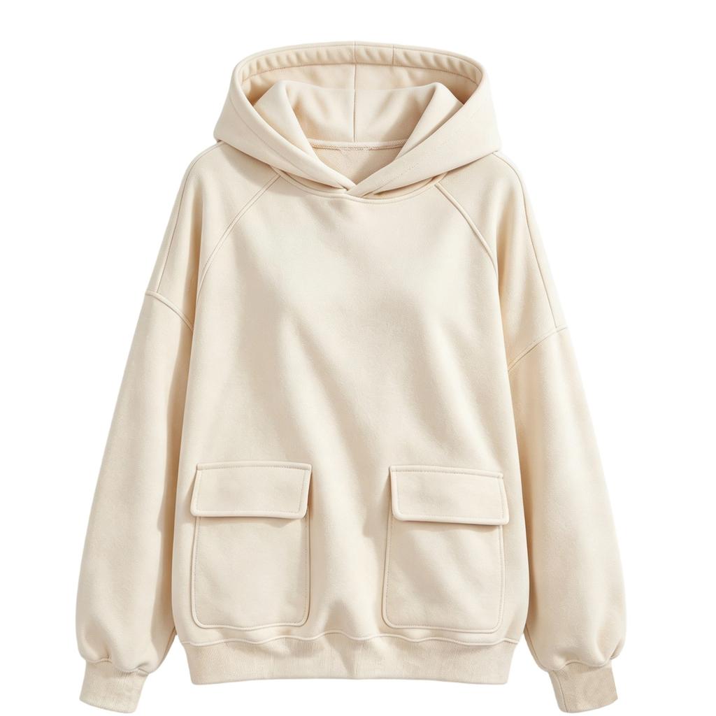 Women's 3D Printed Color Hoodie Long Sleeve Loose Fit Winter Sweatshirt