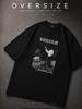 Oversized T-shirt Burzum, Metal Back In