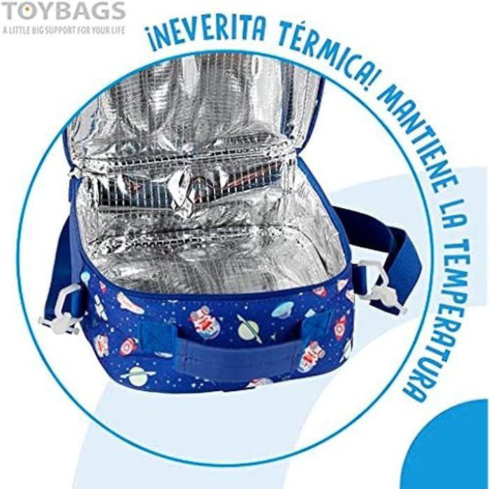 Sac à dos Doraemon Space Cooler - Intérieur thermique chaud / froid - Deux positions des bretelles - Détails réfléchissants - Idéal