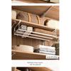 Adjustable Shoe Rack | Space-Saving Layered Organizer For Home Shoe Cabinets | Under-Shelf Shoe White