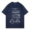 2026 New King Tiger Heavy Tank Design Tiger Weapon Military Fan Print High Quality Unisexs Crew Neck Loose Plus Size TShirt