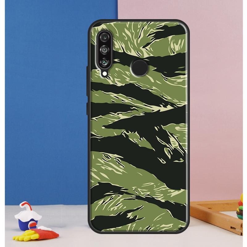 Camouflage Muster Hülle Für Huawei Nova 12s 7i 8i 11i 12i 9 10 SE Y73 Y90 Y70 Y72 Y61 Y91 P30 P40 Lite P60 Pro