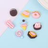 DIY Cartoon Food Toy Accessories: Cake, Ice Cream, Cream Glue, Phone Case, Hair Clip, and Water Cup Decorations