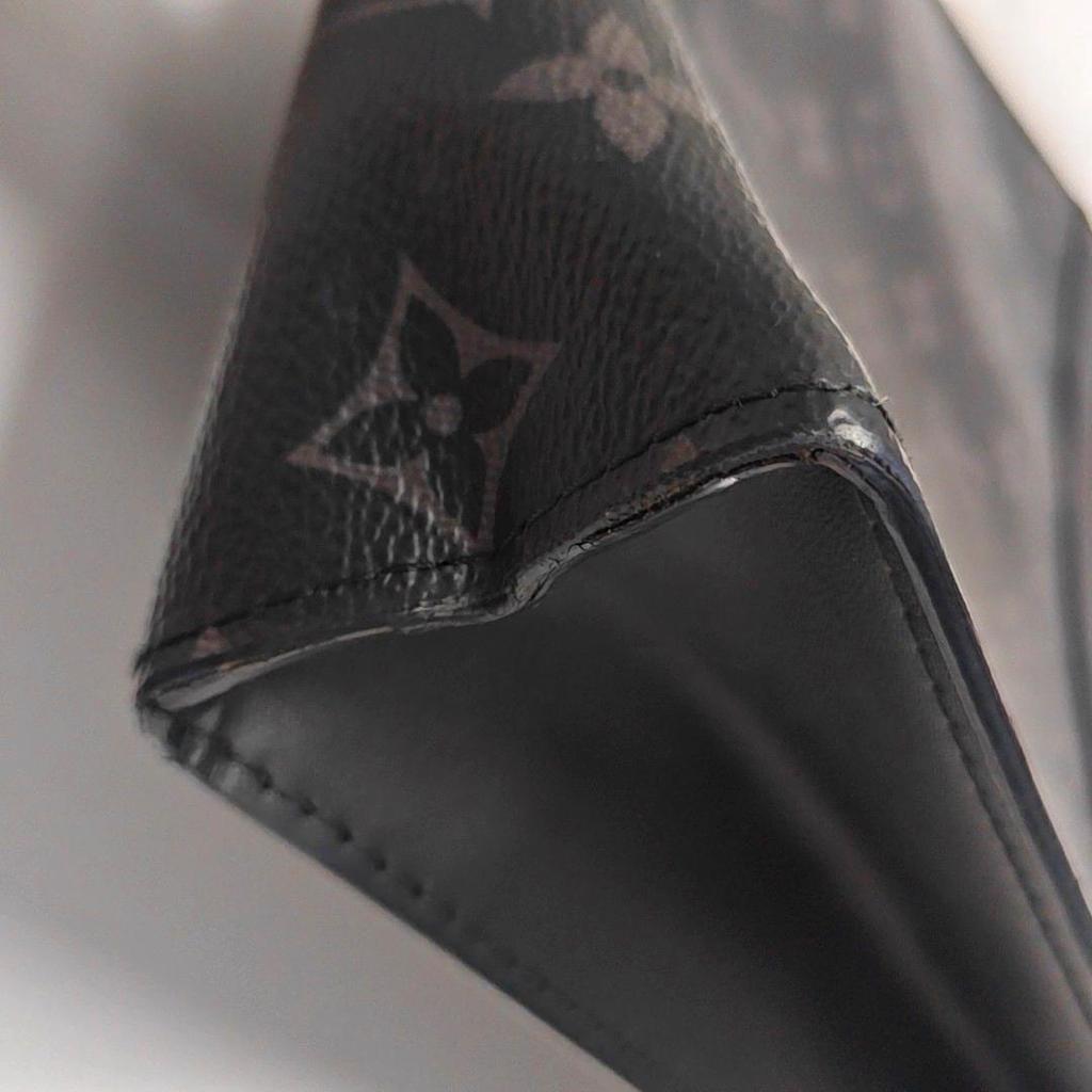 [Usado] Louis Vuitton Pochette Voyage MM 'Lona Monograma Eclipse Preta' - Muito Bom #1MH7YKN