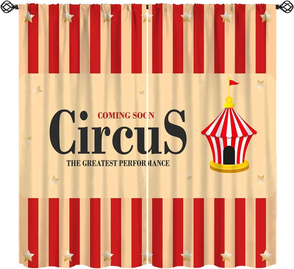 Stripe Curtains Red Ribbon Bow Stripes White Pink Background Window Treatments Insulated Drapes Panels Thermal Made Of Polyester