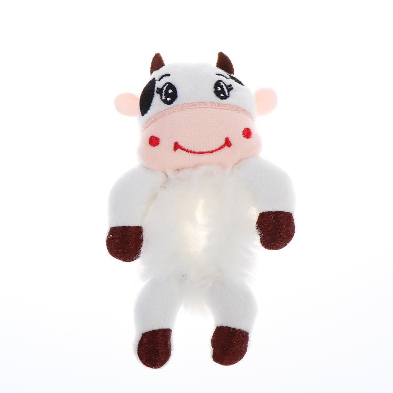 Cute Cartoon Plush Animal Hair Scrunchies Lovely Elastic Hair Ties For Girls Ponytail Holder Daily Hair Accessories