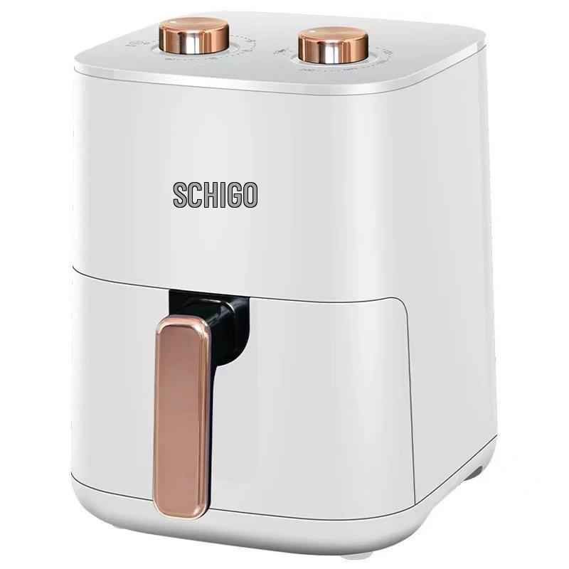 Friteuză cu aer multifuncțională Camel 6L - Capacitate mare, Complet automată, Design fără întoarcere.