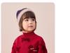 Antibacterial Temperature Lock Kids' Red Sweater - Autumn Pullover for Boys and Girls