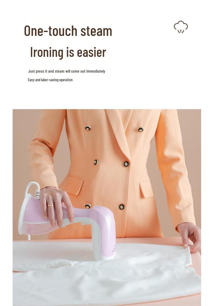 Handheld Garment Steamer & Portable Electric Iron for Clothes