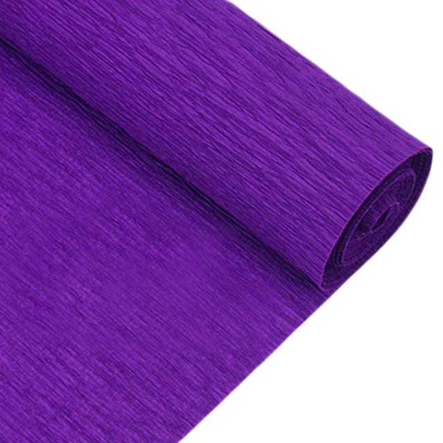 250*25cm role barevného krepového papíru origami mačkaný krepový papír řemesla DIY květiny dekorace dárkový balicí papír řemesla