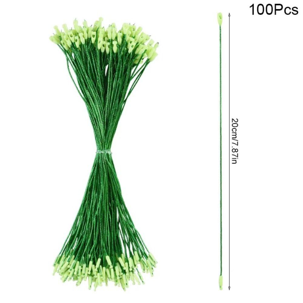 100Pcs/set Polyester Christmas Hanger String Ornaments Handmade Clothing Tag Rope  Home