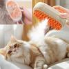Cat Dog Pet Spray Massage Brush 3 In 1 One Button Steam Spray Folding Rotatable Floating Hair Bath Hair Removal Brush Comb