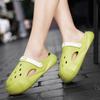 26~41 New Children Summer Fashion Beach Sandals Kids Slides Clogs Toddler Slippers Cave Hole Garden Baby Shoe EVA Sole Flip Flop