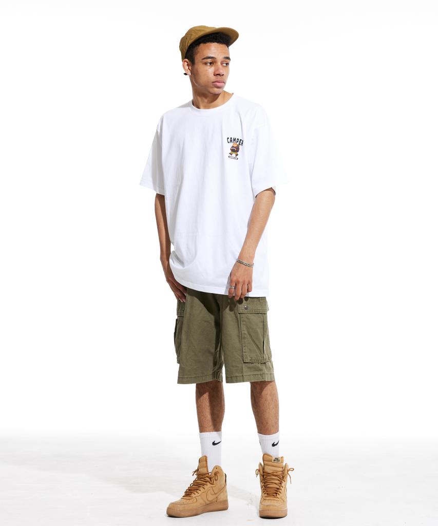 CREAM SODA LAB Small Logo Camping Club Short Sleeve T-Shirt Set