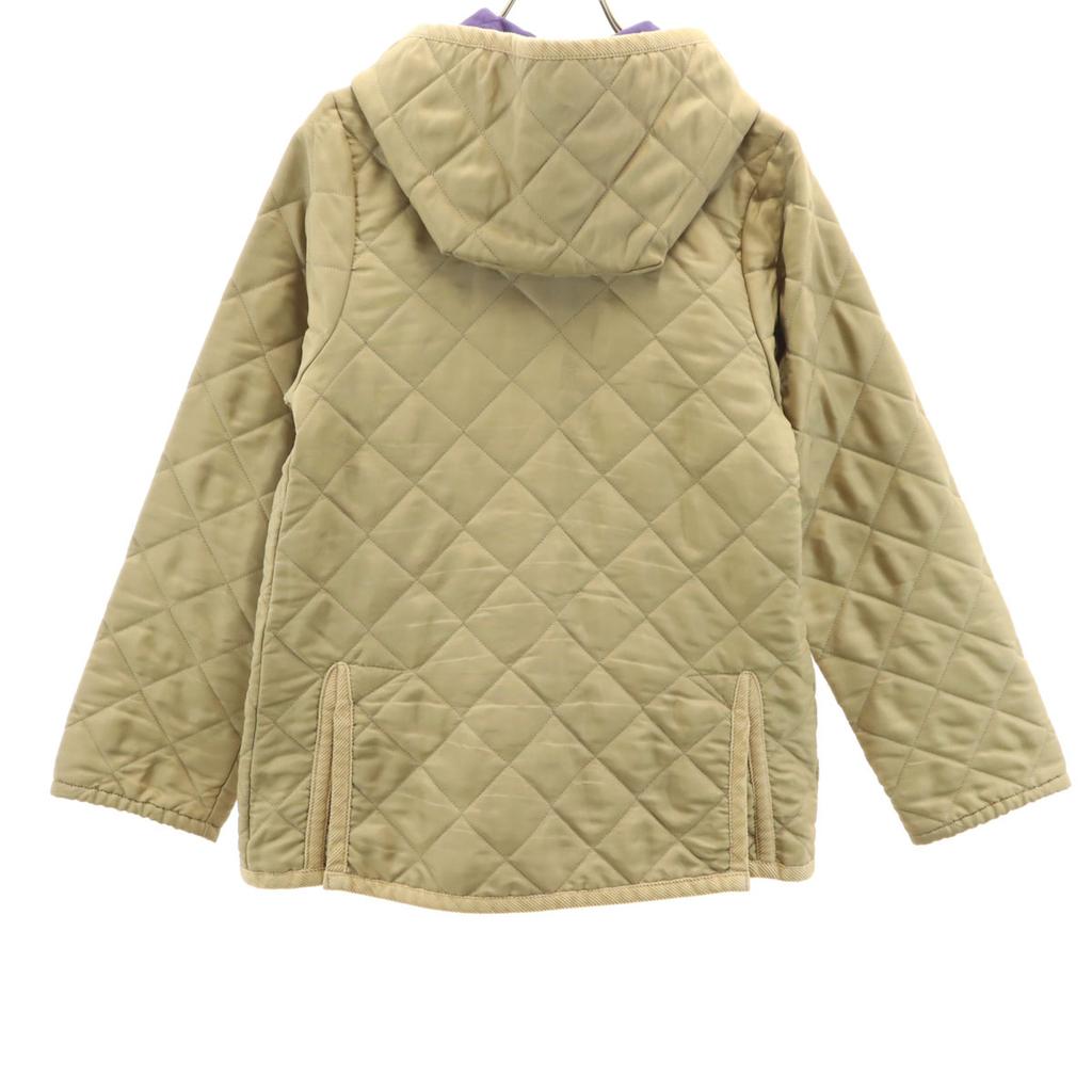 LAVENHAM Made In England Quilted Jacket 36 Beige Women Used