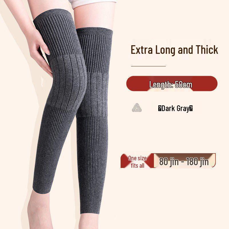 Cashmere Knee Pads: Autumn/Winter Velvet Warmers for Men & Women