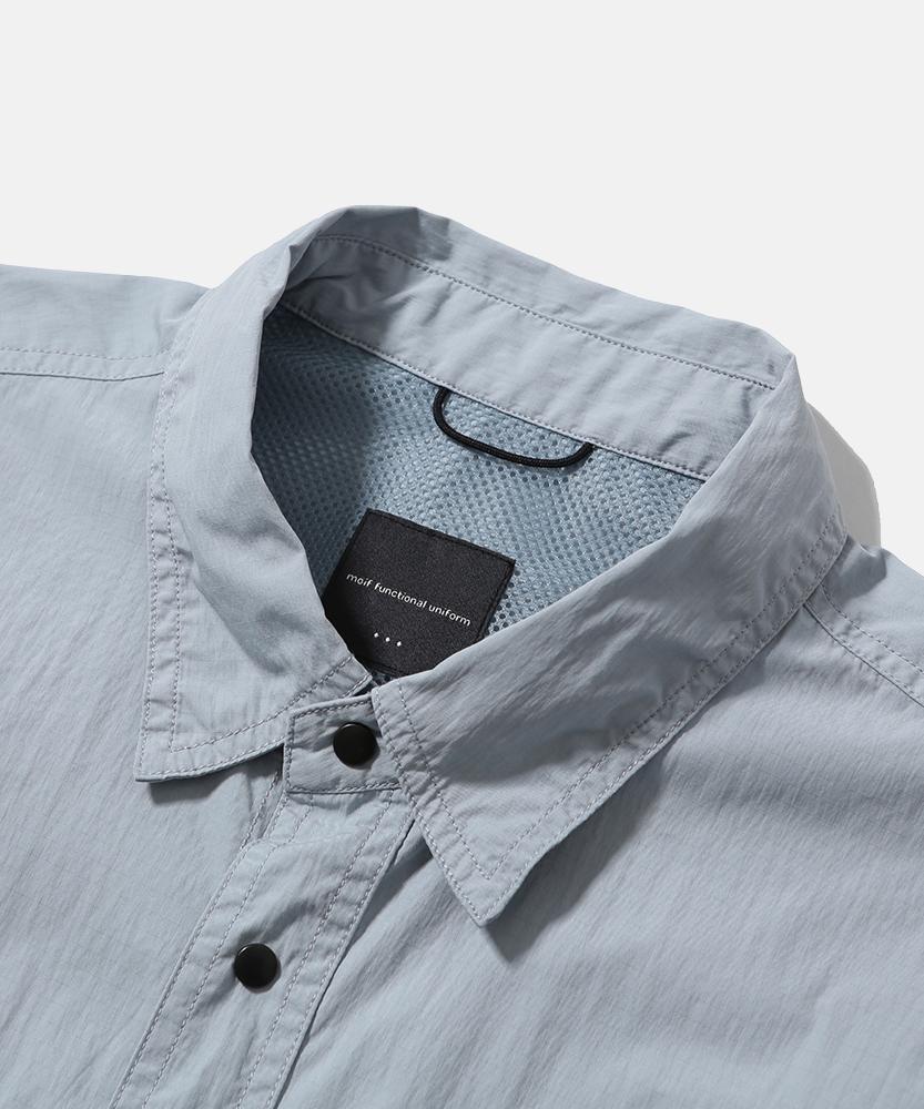 MOIF [Ss26] Utility Depot H/S Shirt / Sky Blue