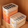 Women's Drawer Organizer: Underwear, Bra, Panty, and Sock Storage Box - 3-in-1 Sorter