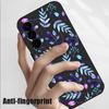 Custodia Laccetto con Stampa Foglie Colorate Per Samsung Galaxy S25 Ultra S24 S23 S22 Plus S21 FE A15 A16 A35 A36 A54 A55 A56 5G Custodia in TPU Silicone Antiurto