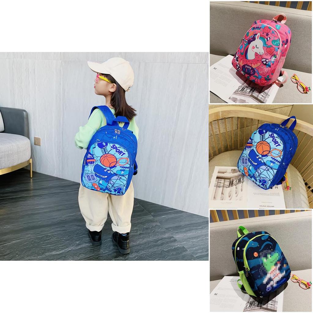 Adorable Kids Backpack With Cute Cartoon Designs Soft Handle Comfortable And Breathable