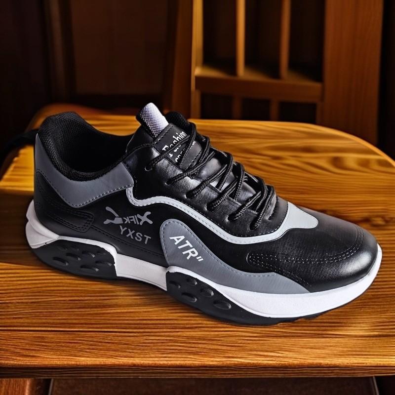 Men's Shoes Spring New Platform-soled Casual Shoes Ziqing Outdoor Trend Breathable Soft-soled Sports Shoes Men