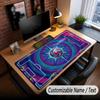 Soccer Theme Custom Mouse Pad Personalized With Name Text Customized Desk Mat For Office Home Decor