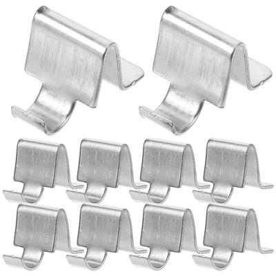 10 Pcs Mounted File Cabinet Accessories Brackets Shelf Clips for Cabinets Replace Kitchen