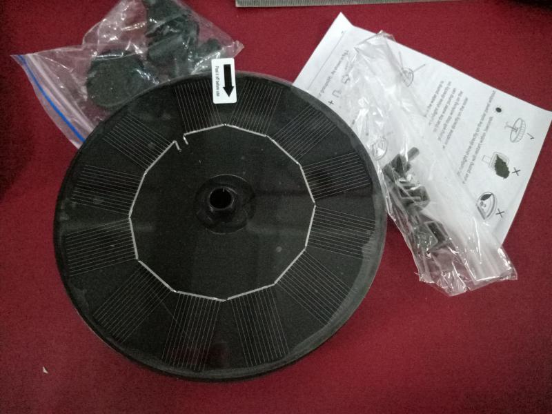 

Hobbylane Круглый Солнечный Фонтан Плавающий Солнечный Питаемый Плавающий Водяной Насос Fuente 3 Головки Разбрызгивателя Пруд Сад Патио Декор