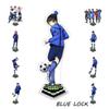 Blue Prison-themed Acrylic Double-layered Standee Anime Display Collectible