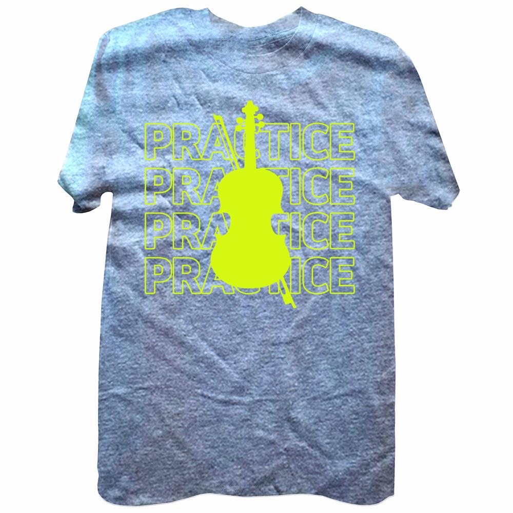 Ling Ling Violin Practice 40 Hours A Day T Shirts Streetwear Short Sleeve Birthday Gifts Summer Music Tshirt Mens Clothing