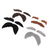 Fake Mustache And Eyebrows Self Adhesive Old Man Mustache and Eyebrows Cosplay Costume Accessories for Festival Party 4