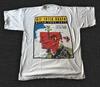 VTG Die Toten Hosen Kapela Tour Těžká Bavlna Bílé Tričko AG661 Unisex Tričko Bavlna Oversize Velký Rozměr