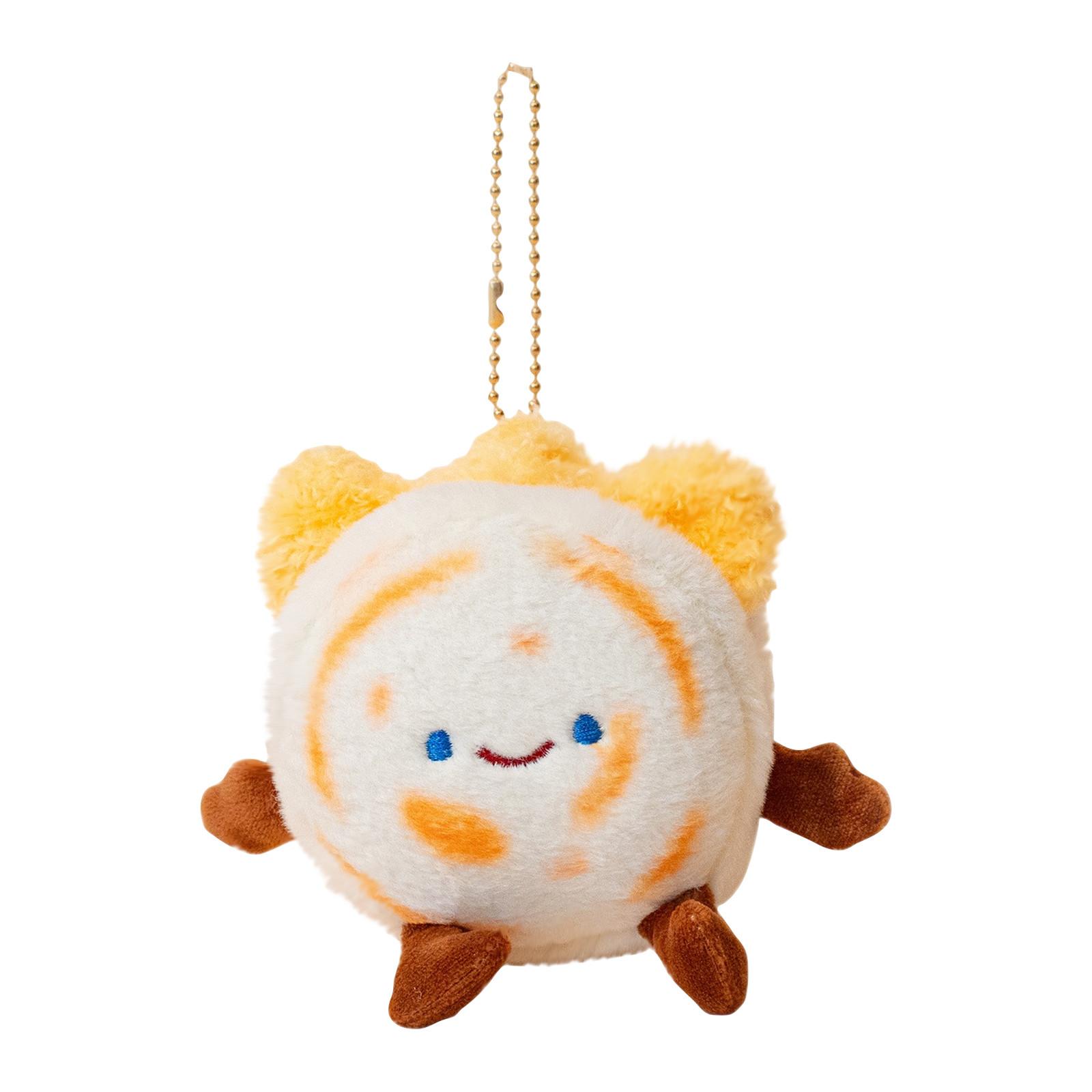 

Брелок с забавным персонажем еды – милый коллекционный аксессуар, 1 шт., One Size