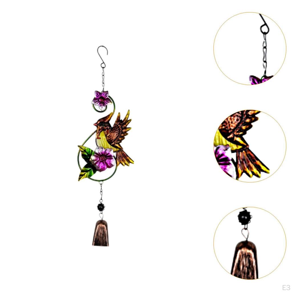 Bird Wind Chime for Outdoor , Wall Hanging Decor