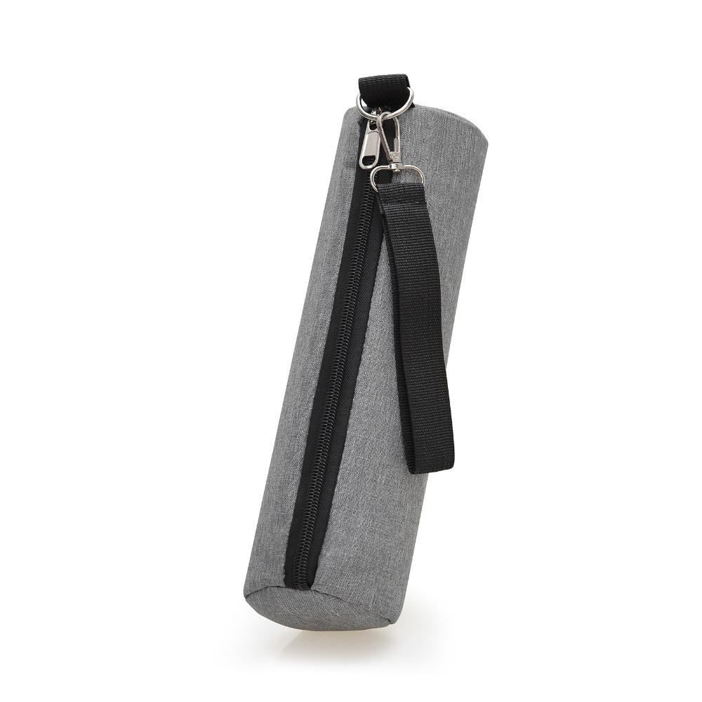 

Oxford Cloth Insulated Cooler Sleeve Portable Aluminum Insulating Beverages Cold Sleeve Leakproof Waterproof серый