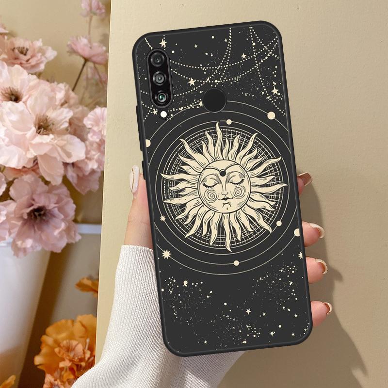 Magic Moon Tarot For Huawei Nova 7i 8i 11i 12i 12s Y73 Y70 Y90 Y60 Y72 Y61 Y91 9 10 SE P30 Pro P40 Lite Case