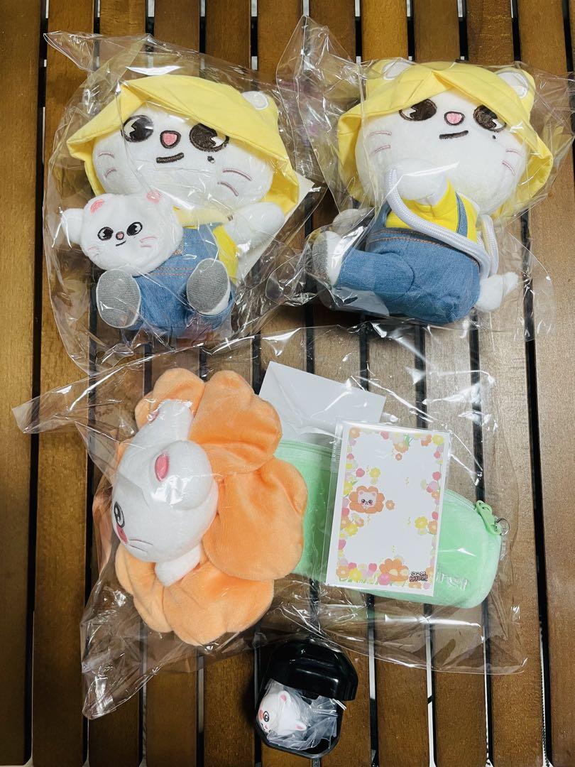 

[USED] Stray Kids Pop-Up Ginillet Plush Pochette Pencil Case Bonus