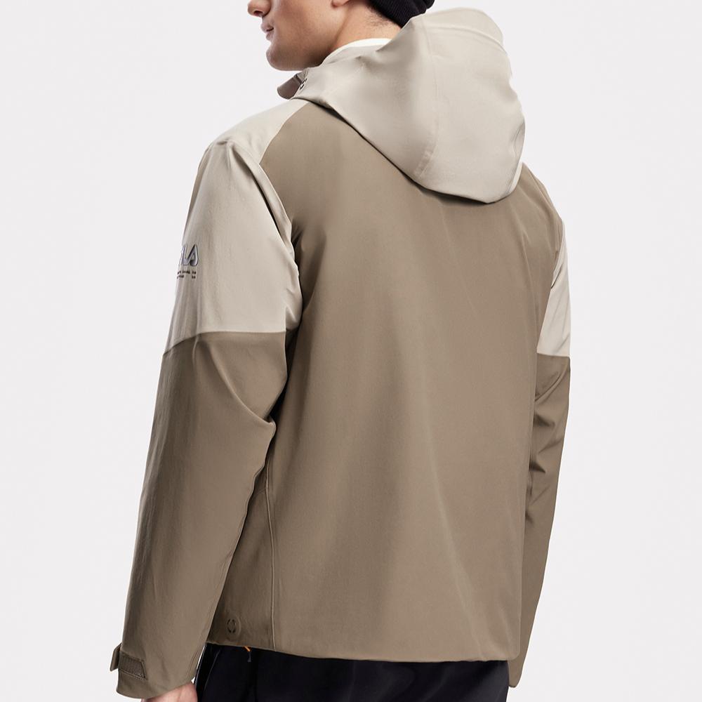 New FILA Down Jacket Men's Moon Meteor Gray A11M347906F-GY